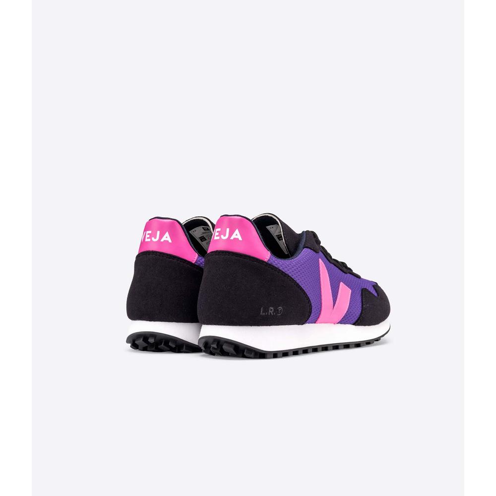 Veja SDU REC ALVEOMESH Loopschoenen Dames Purple/Black | BE 433CTV